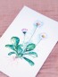 Preview: Premium Postkarte "Gänseblümchen"